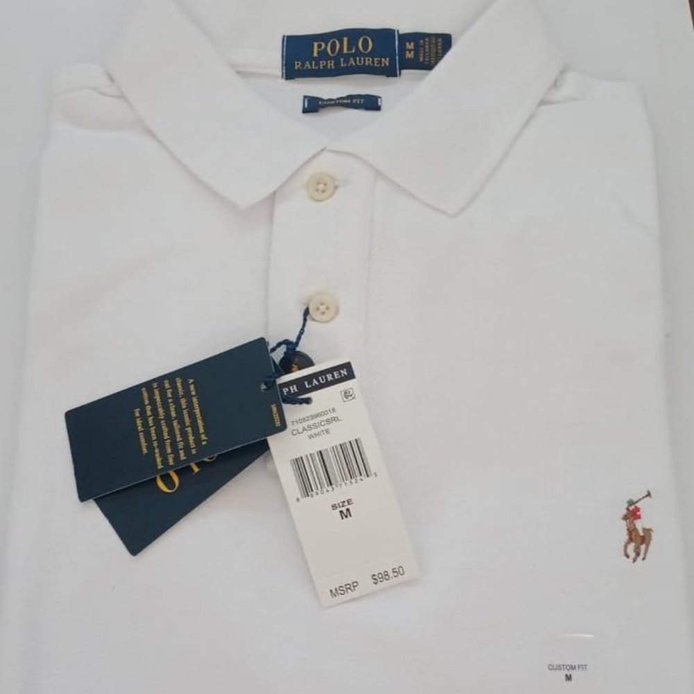 Ralph Lauren Men Multi Pony White